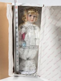Vintage 1997 Adelco Treasures 16 Porcelain Doll AD-2036 Veronica Blonde Sealed