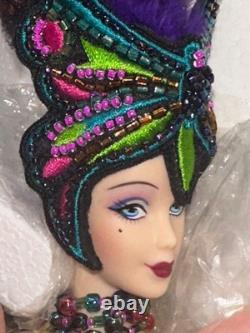 Vintage 1998 Mattel Porcelain The Tango Barbie #23451 NRFB with Shipper
