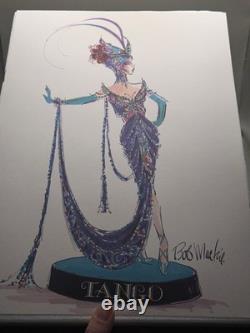 Vintage 1998 Mattel Porcelain The Tango Barbie #23451 NRFB with Shipper