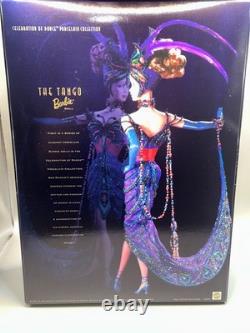 Vintage 1998 Mattel Porcelain The Tango Barbie #23451 NRFB with Shipper