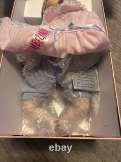 Vintage 2001 Danbury Mint Thumbelina Porcelain Doll Special Edition Rare