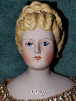 Vintage 22 1949 Bisque Emma Clear Parian Antique Artist Doll Original Clothes