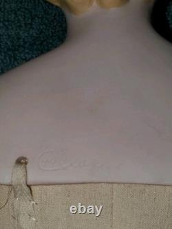 Vintage 22 1949 Bisque Emma Clear Parian Antique Artist Doll Original Clothes