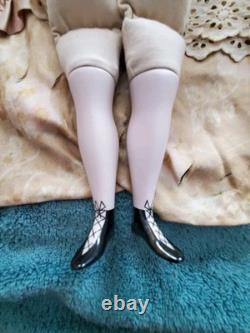 Vintage 22 1949 Bisque Emma Clear Parian Antique Artist Doll Original Clothes