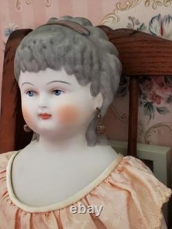 Vintage 23 1948 Parian Bisque Emma Clear Antique Artist Doll Original Clothes