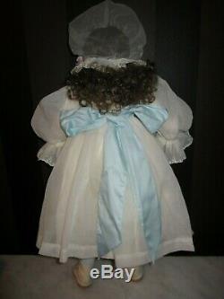 Vintage 23 Beautiful Rare Porcelain Girl Doll Cloth Body Signed Jan Hagara