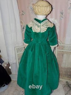 Vintage 24 Flat Top Highbrow China Shoulder Head Blonde Doll A A Gralnick