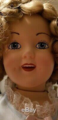 Vintage 27 Inch Shirley Temple Porcelain Doll- Betty Walker Reproduction 1985