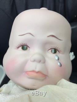 Vintage 3 Face Baby Doll 20 Porcelain