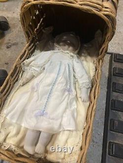 Vintage 3 Face Porcelain Baby Doll