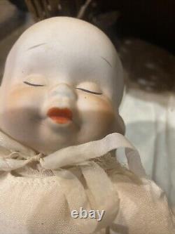 Vintage 3 Face Porcelain Baby Doll