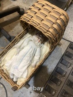Vintage 3 Face Porcelain Baby Doll