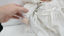 Vintage 3 Faced Porcelain Baby Doll Happy Sleepy & Crying Faces JE