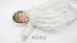 Vintage 3 Faced Porcelain Baby Doll Happy Sleepy & Crying Faces JE