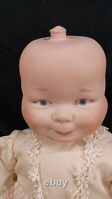 Vintage 3 Faces 17 Porcelain Doll SIGNED TJC 1984 134/1000 Happy Sleepy Grumpy