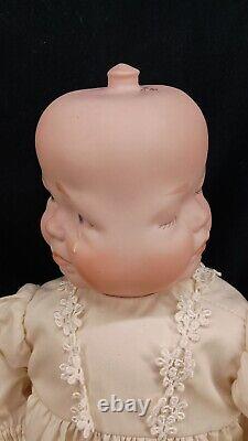 Vintage 3 Faces 17 Porcelain Doll SIGNED TJC 1984 134/1000 Happy Sleepy Grumpy