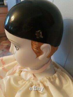 Vintage 38 1981 Schmid Michael Oks Pierrot Love Porcelain French Clown Doll Box