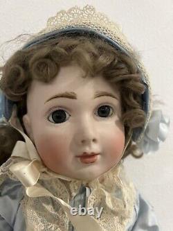 Vintage A 14T 24 Inch Doll Porcelain Head. Real Seely Body Usa? Read descriptio