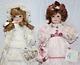 Vintage Alisa And Denise Dolls By Jerri 19 Full Body Porcelain Doll