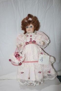 Vintage ALISA and DENISE Dolls by Jerri 19 Full Body Porcelain Doll