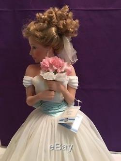 Vintage ASHTON-DRAKE GALLERIES Summer Dream / Display Bride Doll / Porcelain