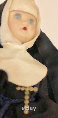 Vintage Active Haunted The Nun Sister Patricia Barry Nun Doll Rare OOAK