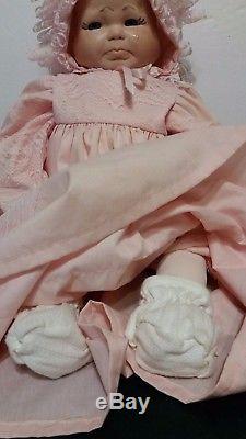 Vintage Adorable 21 Three Faces Baby Doll Smile Cry Sleep Complete With Outfit