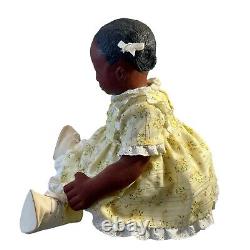 Vintage African American Doll Signed Biedermann ODACA Artist