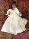 Vintage African American Porcelain Doll -with Umbrella