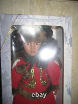 Vintage African American porcelain doll. BRAND NEW in ORIGINAL PACKAGING