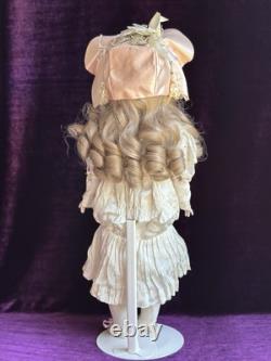 Vintage All Porcelain 19 Reproduction of Antique French Bru Circle Dot Doll