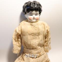 Vintage Antique 16 Porcelain China Doll with Cloth Body