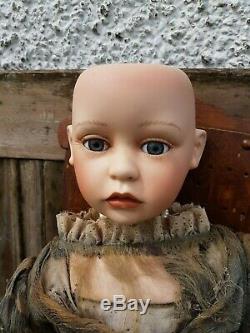 Vintage Antique Bisque porcelain doll