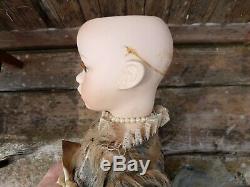 Vintage Antique Bisque porcelain doll