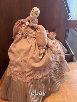 Vintage Antique Haunted! Porcelain China Half Doll Rare Unusual Paranormal