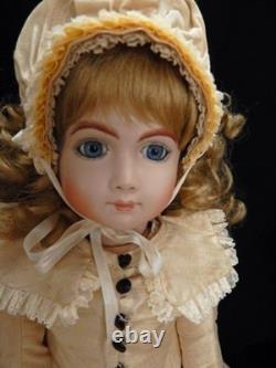 Vintage Antique Reproduction Porcelain doll 15AT A Thuiller 23 Head by Cross