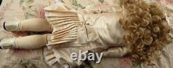 Vintage Antique Reproduction Porcelain doll 15AT A Thuiller 23 Head by Cross