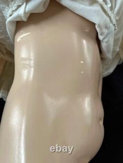 Vintage Antique Reproduction Porcelain doll 15AT A Thuiller 23 Head by Cross