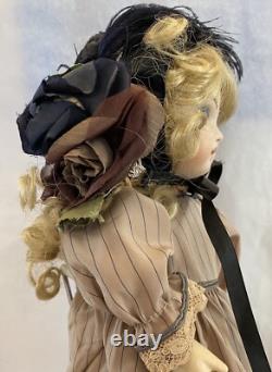 Vintage Artist Doll Porcelain & Compostion Ball Jointed Antique Reproduction