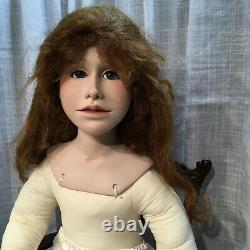 Vintage Artist Doll Vlasta Pat Thompson Amelia Porcelain Doll #22/25 32t