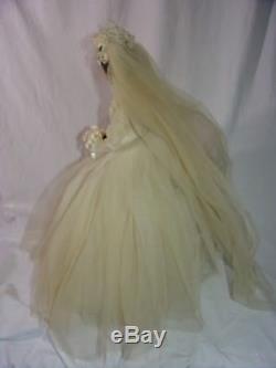 Vintage Artist Most Beautiful Bride Doll Wire Frame 17 1/2 Tall Gorgeous