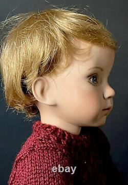 Vintage Artist Porcelain 15 Doll Nathan by Dianna Effner Expressions Mold