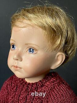 Vintage Artist Porcelain 15 Doll Nathan by Dianna Effner Expressions Mold