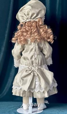 Vintage Artist Reproduction of Antique French Bru Jne 20 Doll Porcelain Head