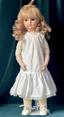 Vintage Artist Reproduction of Antique French Bru Jne 20 Doll Porcelain Head