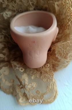 Vintage Artist Reproduction of French Jumeau Doll Head Porcelain Head