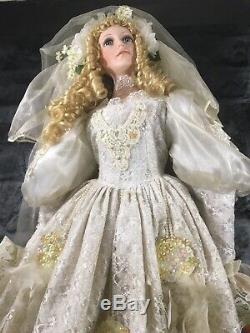 Vintage Ashley Belle Bride Doll Collector Item Large 42 Inch