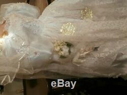 Vintage Ashley Belle Bride Doll Collector Item Large 42 Inch New One Of Kind