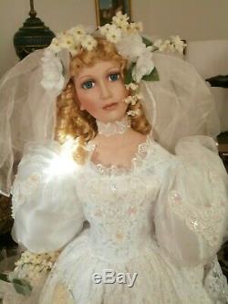 Vintage Ashley Belle Bride Doll Collector Item Large 42 Inch New One Of Kind