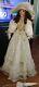 Vintage Ashley Belle Doll Large 40 Inch Porcelain W Umbrella. Needs Restoration